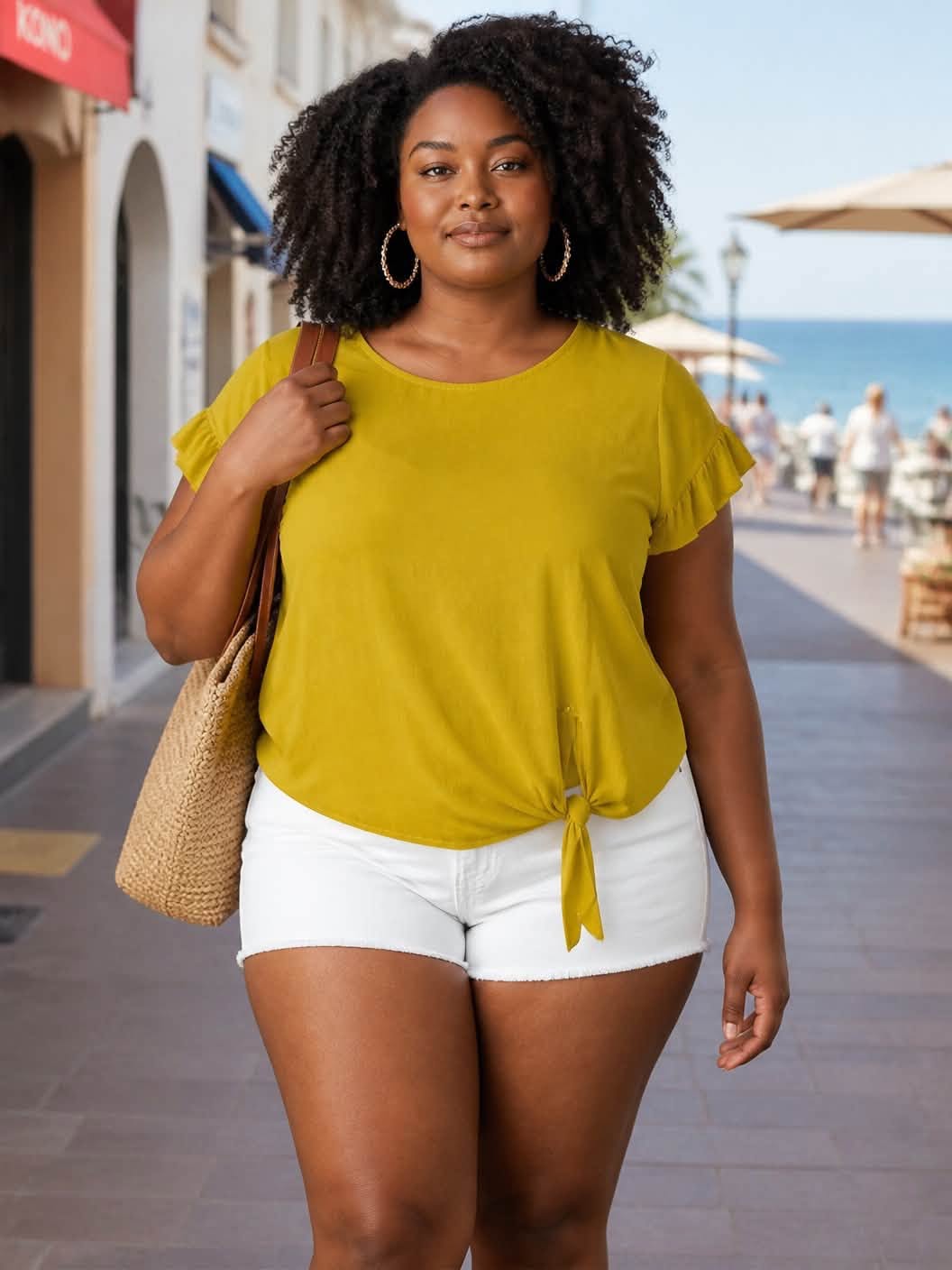 Blouse avec noeud