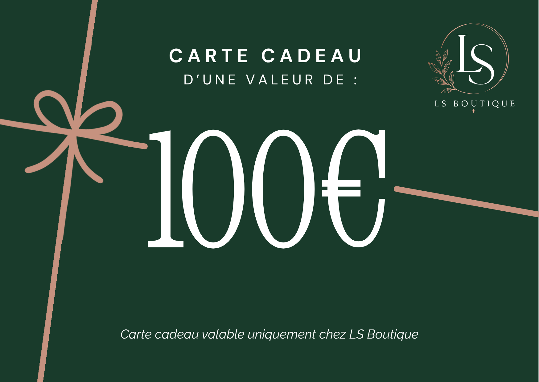 Carte Cadeau LS Boutique