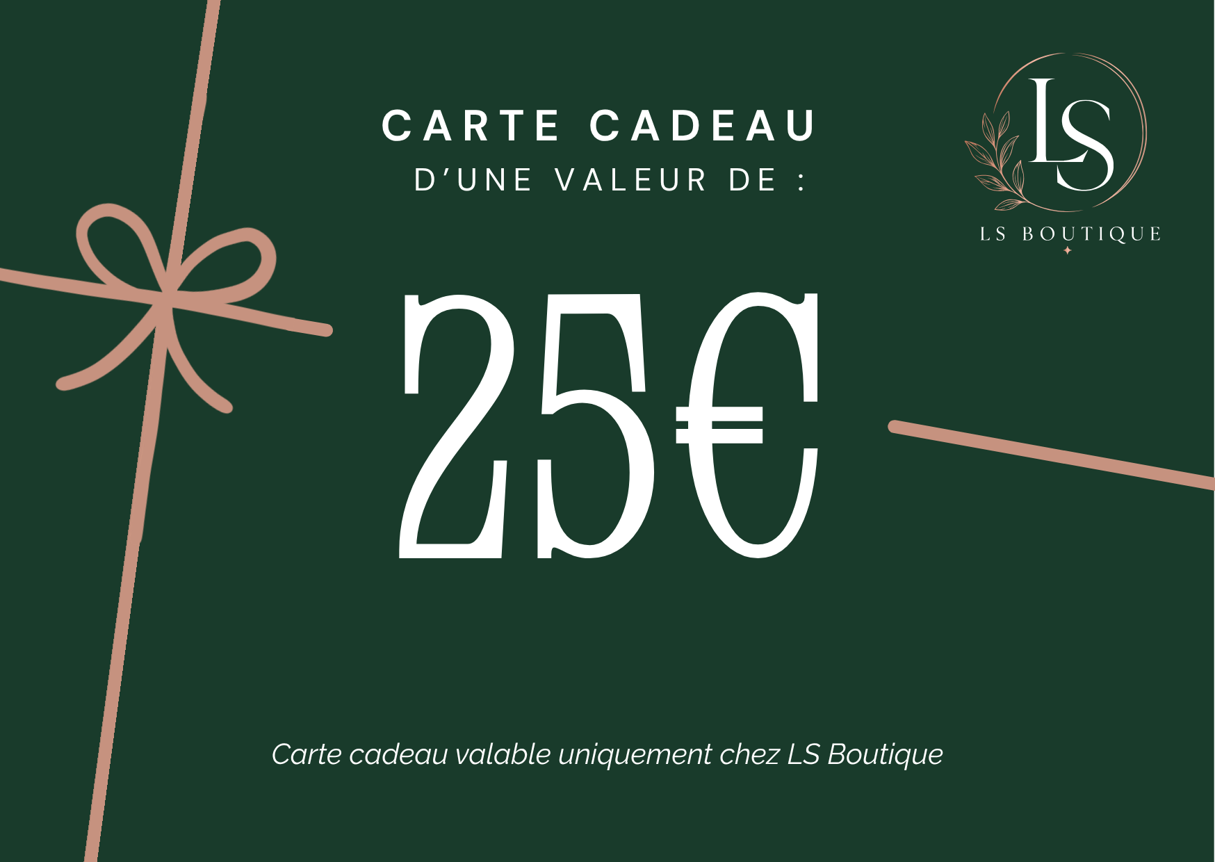 Carte Cadeau LS Boutique