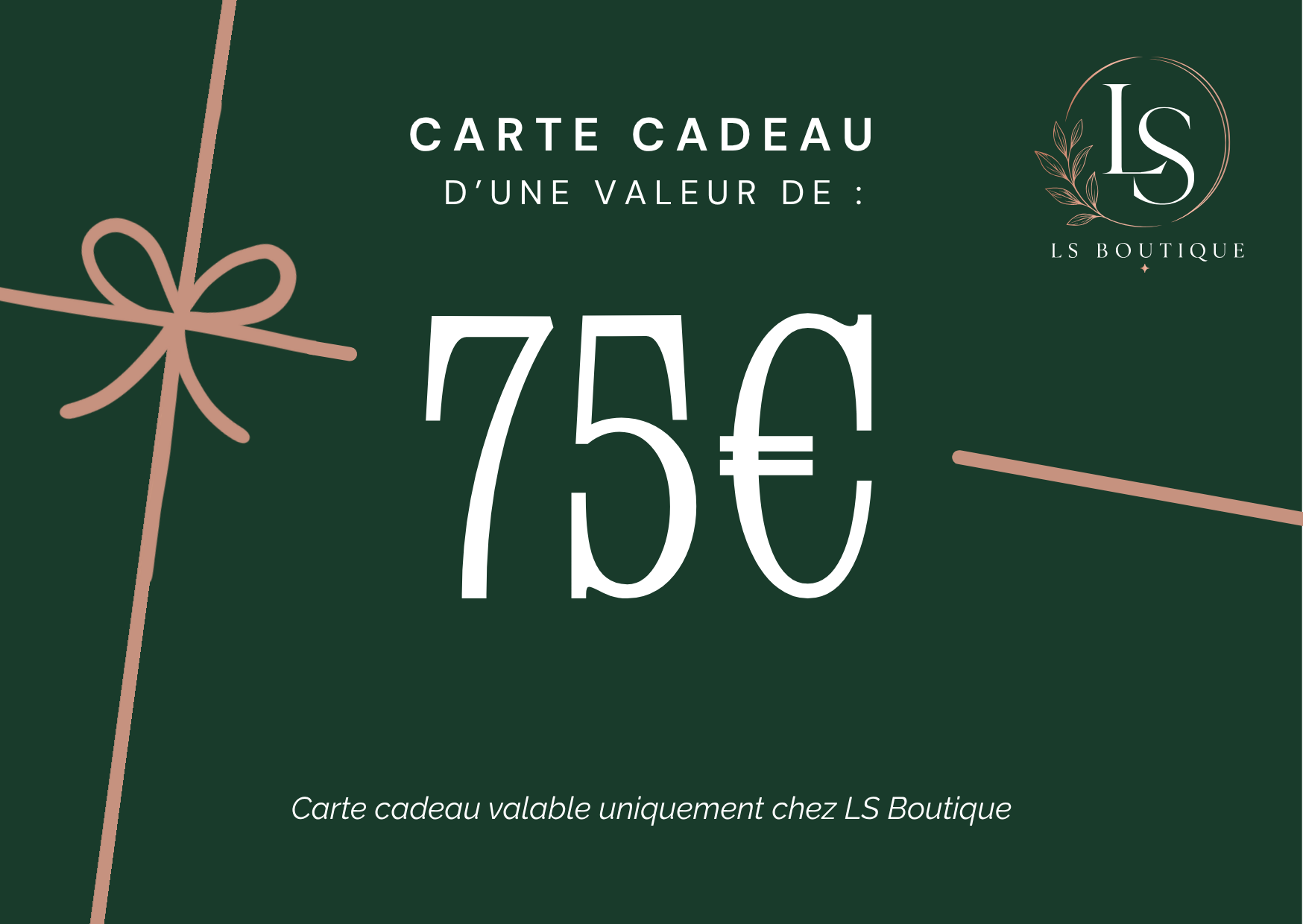 Carte Cadeau LS Boutique